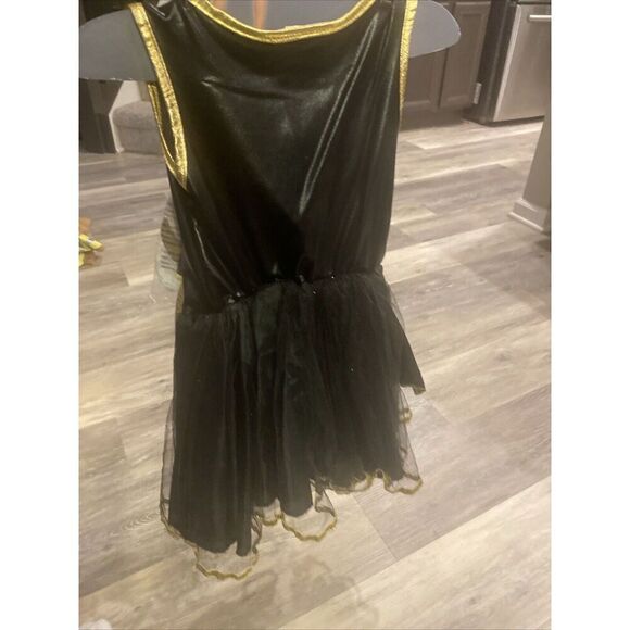 Batgirl Tutu Bat Girl Batman Superhero Fancy Dress Up Halloween SZ Small 5/6 KID - Picture 7 of 10